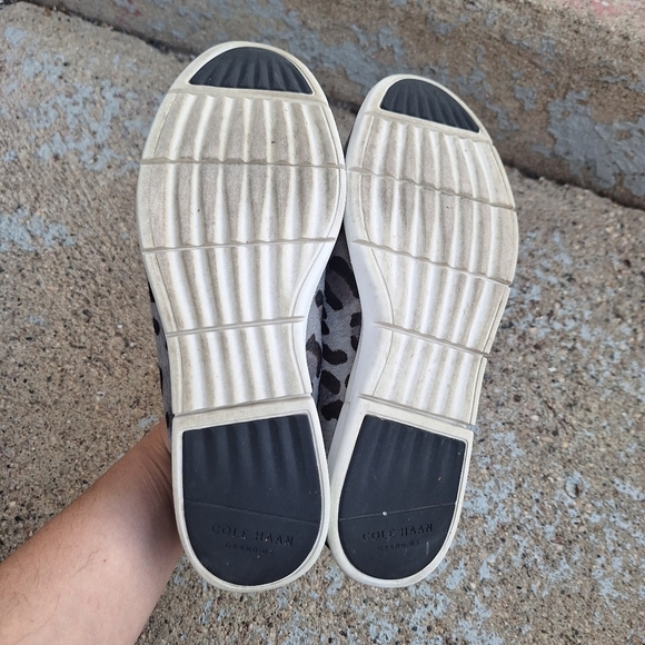 Cole Haan Grand Horizon Sponii Leopard Sneaker Size 10 - Picture 4 of 6
